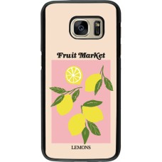 Coque Samsung Galaxy S7 - Fruit market lemons 2026