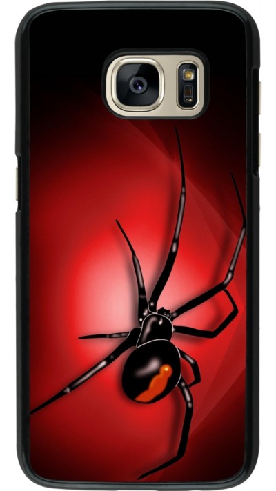 Samsung Galaxy S7 Case Hülle - Halloween 2023 spider black widow