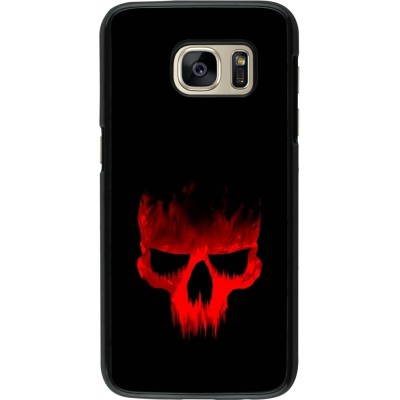 Samsung Galaxy S7 Case Hülle - Halloween 2023 scary skull