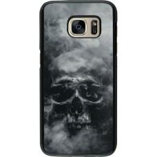 Samsung Galaxy S7 Case Hülle - Halloween 2024 smoky skull