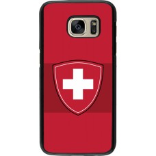 Coque Samsung Galaxy S7 - Hockey World Championship Ecusson Suisse