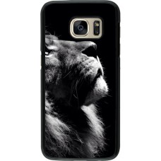 Hülle Samsung Galaxy S7 - Lion looking up