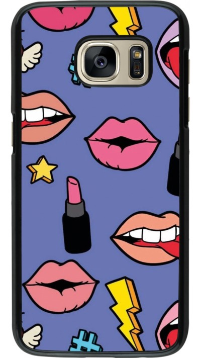 Coque Samsung Galaxy S7 - Lips and lipgloss