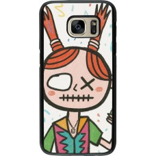 Coque Samsung Galaxy S7 - Little Girl Sketch