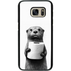 Coque Samsung Galaxy S7 - Loutre papier de toilette