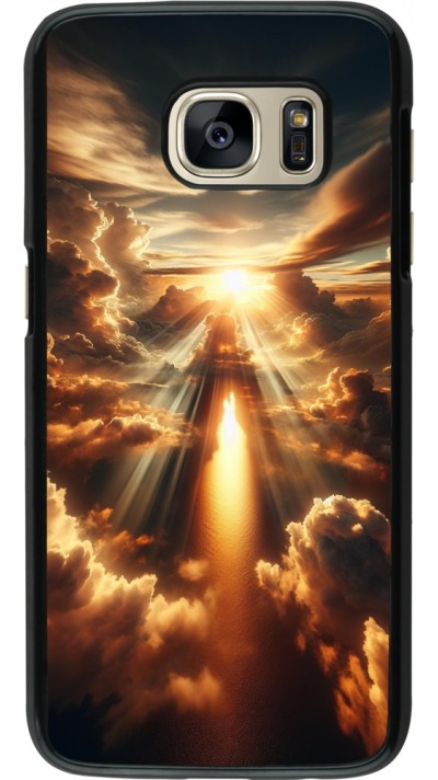 Samsung Galaxy S7 Case Hülle - Himmelsleuchten Zenit