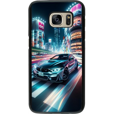 Samsung Galaxy S7 Case Hülle - BMW M4 Tokio Nacht