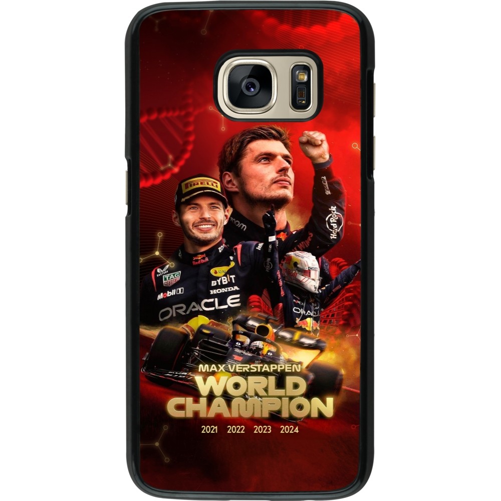 Samsung Galaxy S7 Case Hülle - Max Verstappen Champion 2023