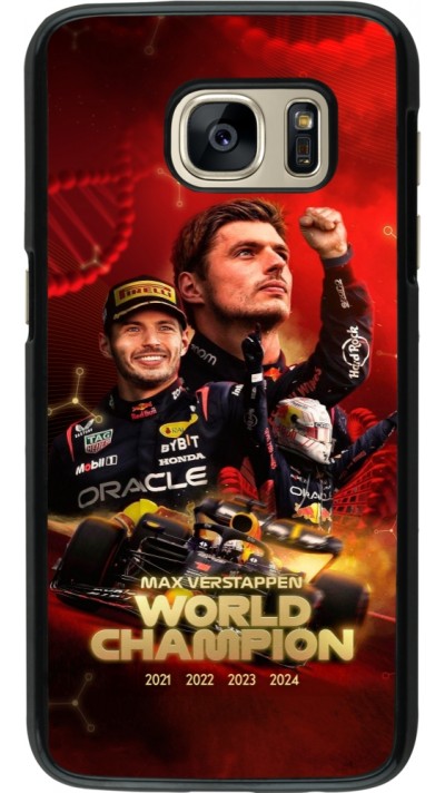 Coque Samsung Galaxy S7 - Max Verstappen Champion 2023