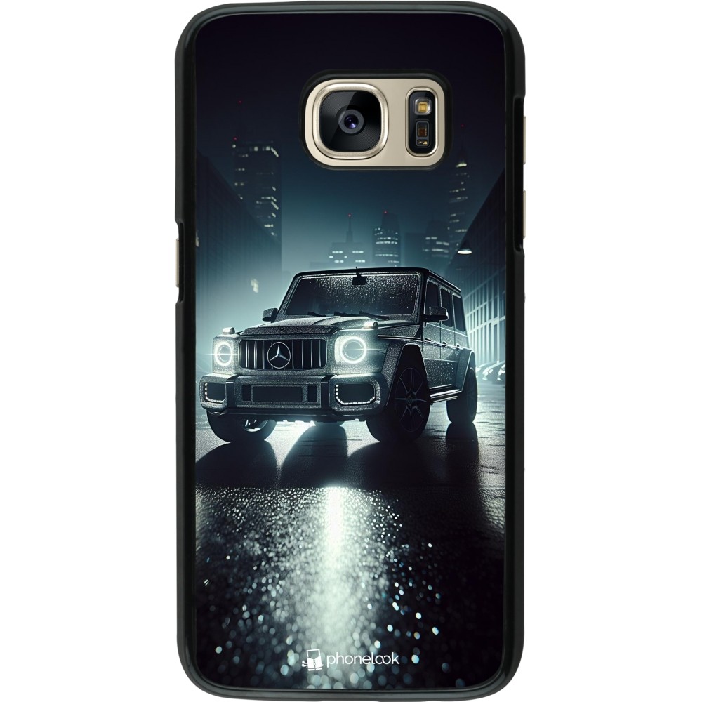 Samsung Galaxy S7 Case Hülle - Mercedes G AMG Nacht