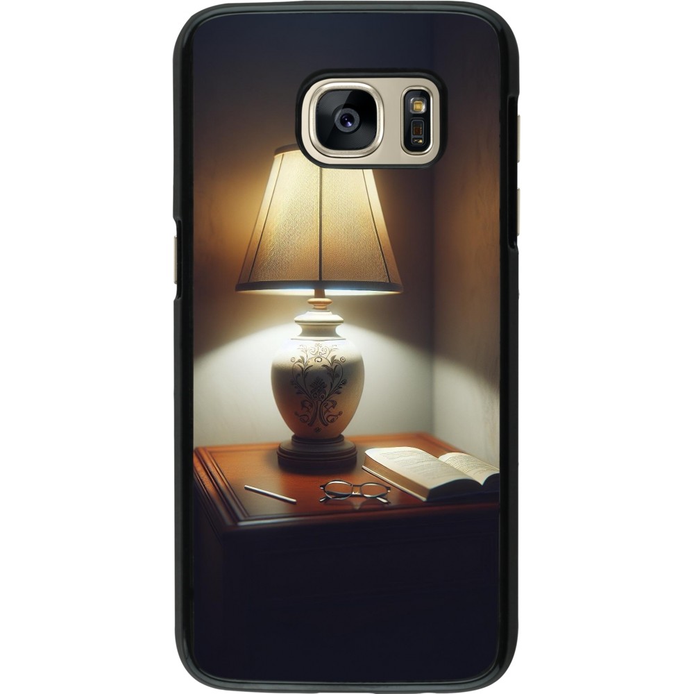 Samsung Galaxy S7 Case Hülle - Mitternachtsleuchten
