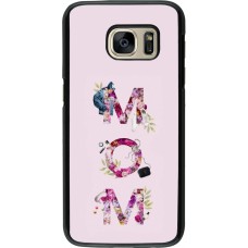 Samsung Galaxy S7 Case Hülle - Mom 2024 girly mom