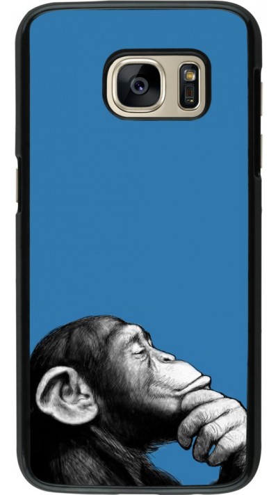 Hülle Samsung Galaxy S7 - Monkey Pop Art