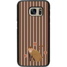 Coque Samsung Galaxy S7 - Monkey with stripes