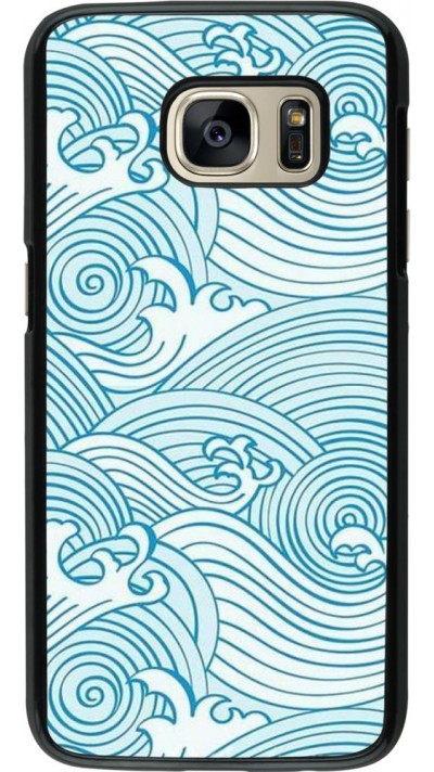 Hülle Samsung Galaxy S7 - Ocean Waves