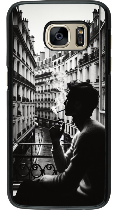 Samsung Galaxy S7 Case Hülle - Parisian Smoker