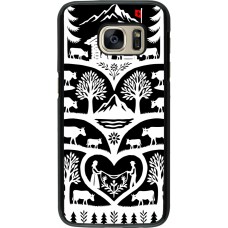 Samsung Galaxy S7 Case Hülle - Poya Schweiz 2 schwarz