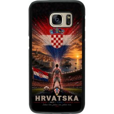 Coque Samsung Galaxy S7 - Football Croatie splash 2026