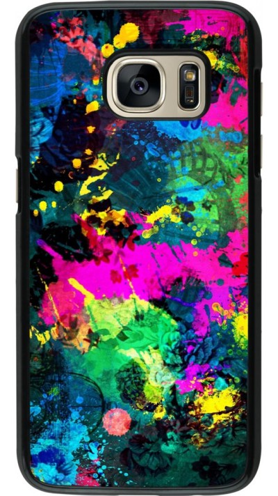 Coque Samsung Galaxy S7 - splash paint