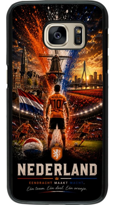 Coque Samsung Galaxy S7 - Football Pays-Bas splash 2026
