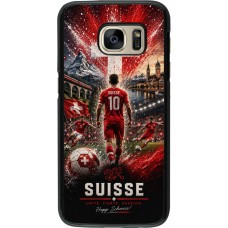 Coque Samsung Galaxy S7 - Football Suisse splash 2026