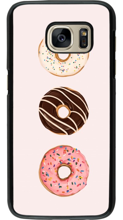 Samsung Galaxy S7 Case Hülle - Spring 23 donuts