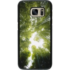 Samsung Galaxy S7 Case Hülle - Spring 23 forest blue sky