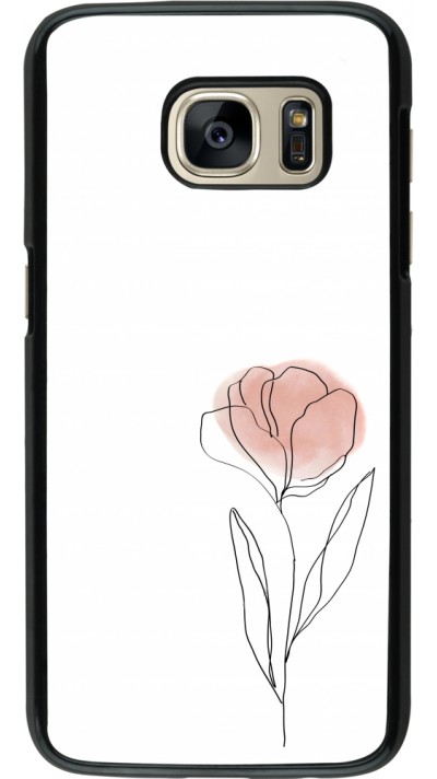 Coque Samsung Galaxy S7 - Spring 23 minimalist flower