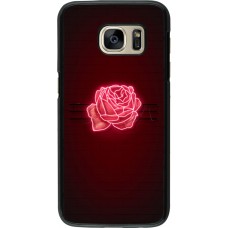 Samsung Galaxy S7 Case Hülle - Spring 23 neon rose