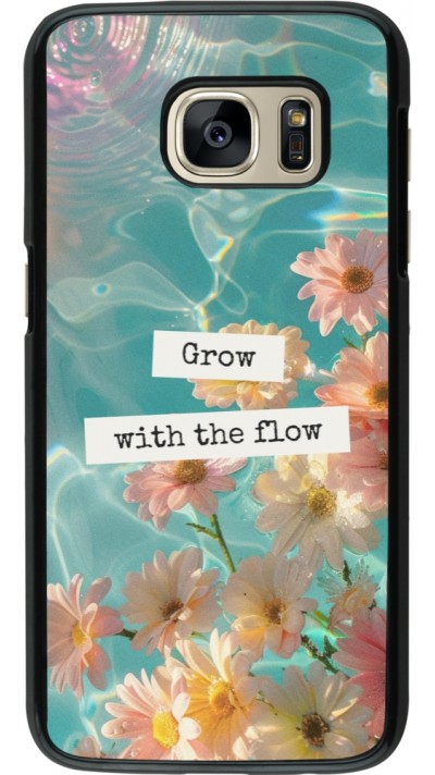 Coque Samsung Galaxy S7 - Summer 2025 Grow with the flow