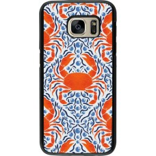 Coque Samsung Galaxy S7 - Crabs and pearls Summer 2026