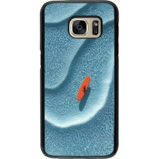 Coque Samsung Galaxy S7 - Orange surf Summer 2026