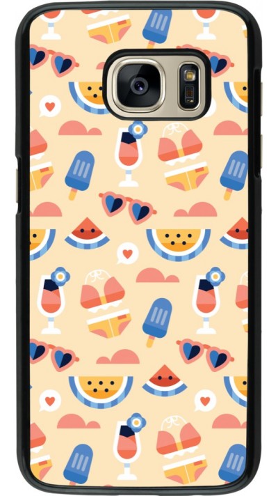Coque Samsung Galaxy S7 - Pattern Summer 2026