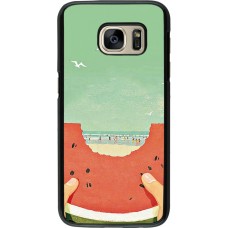 Coque Samsung Galaxy S7 - Views through a watermelon Summer 2026