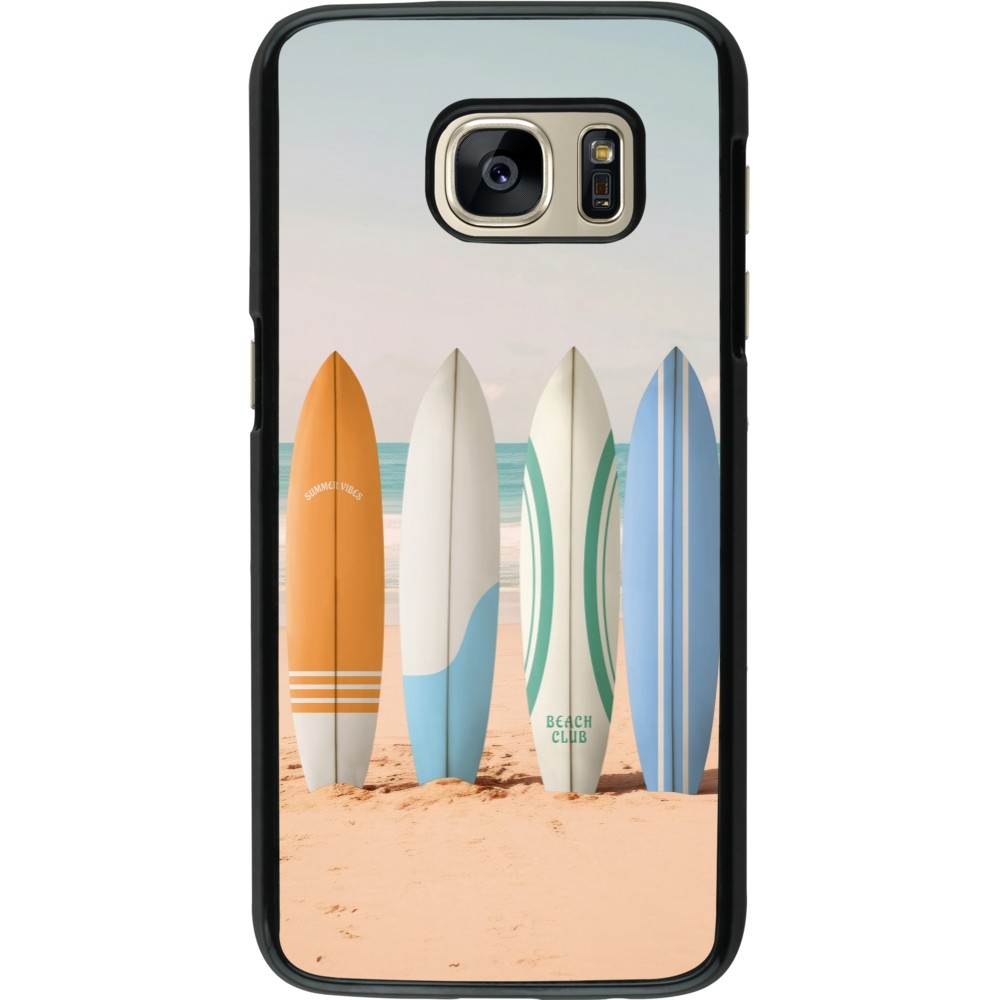 Coque Samsung Galaxy S7 - Summer surfboard 2025