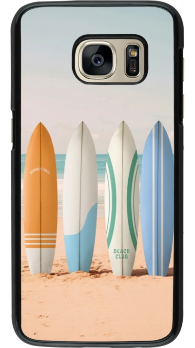 Coque Samsung Galaxy S7 - Summer surfboard 2025