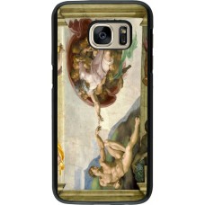 Coque Samsung Galaxy S7 - Tableau art - La Création d’Adam - Michel-Ange