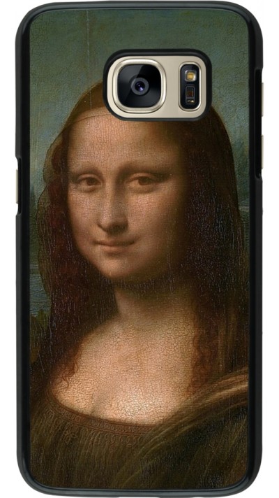 Coque Samsung Galaxy S7 - Tableau art - La Joconde - Léonard de Vinci