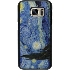 Coque Samsung Galaxy S7 - Tableau art - La Nuit étoilée - Van Gogh