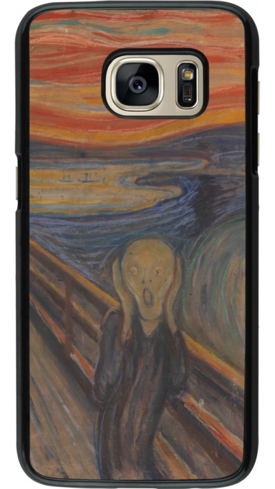 Coque Samsung Galaxy S7 - Tableau art - Le Cri - Edvard Munch