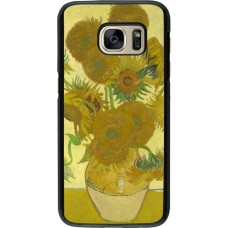 Coque Samsung Galaxy S7 - Tableau art - Les Tournesols - Van Gogh