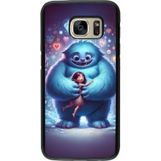 Samsung Galaxy S7 Case Hülle - Valentin 2024 Flauschige Liebe