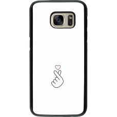 Coque Samsung Galaxy S7 - Valentine 2024 heart by Millennials