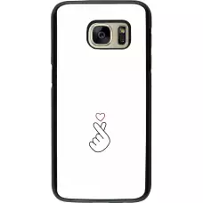 Samsung Galaxy S7 Case Hülle - Valentine 2024 heart by Millennials