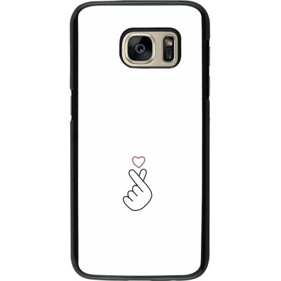 Samsung Galaxy S7 Case Hülle - Valentine 2024 heart by Millennials