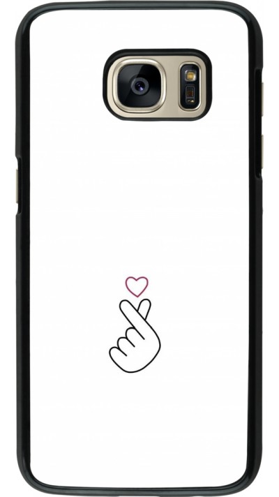 Coque Samsung Galaxy S7 - Valentine 2024 heart by Millennials
