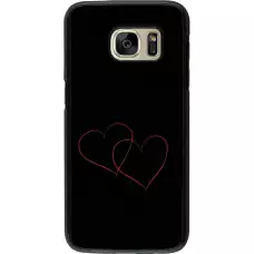 Samsung Galaxy S7 Case Hülle - Valentine 2023 attached heart