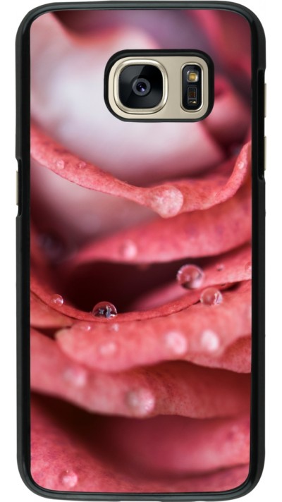 Coque Samsung Galaxy S7 - Valentine 2023 wet petals