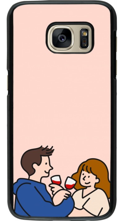 Coque Samsung Galaxy S7 - Valentine 2023 apero lovers