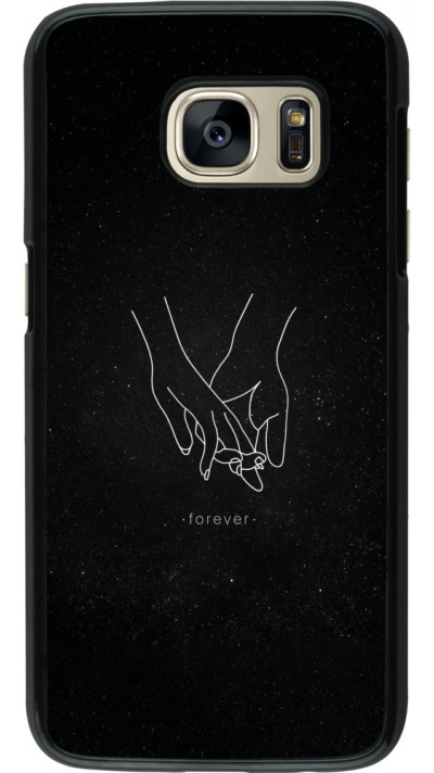 Coque Samsung Galaxy S7 - Valentine 2023 hands forever